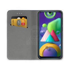 Kryty na mobil | Knižkové puzdro Smart Case Book čierne – Samsung Galaxy M21 | Kryty na mobil