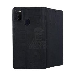 Kryty na mobil | Knižkové puzdro Smart Case Book čierne – Samsung Galaxy M21 | Kryty na mobil