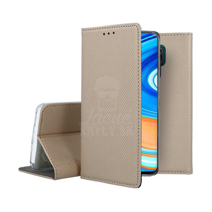 Knižkové puzdro Smart Case Book zlaté – Xiaomi Redmi Note 9 | Kryty na mobil Kryty na mobil | Knižkové puzdro Smart Case Book zlaté – Xiaomi Redmi Note 9 | Kryty na mobil