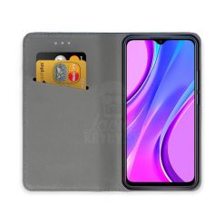 Kryty na mobil | Knižkové puzdro Smart Case Book čierne – Xiaomi Redmi 9 | Kryty na mobil