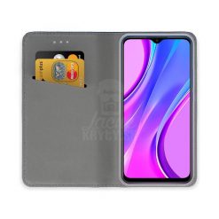 Kryty na mobil | Knižkové puzdro Smart Case Book zlaté – Xiaomi Redmi 9 | Kryty na mobil