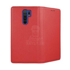 Kryty na mobil | Knižkové puzdro Smart Case Book červené – Xiaomi Redmi 9 | Kryty na mobil