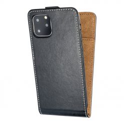 Kryty na mobil | Vyklápacie flipové puzdro Flip Flexi čierne – Huawei P40 Lite | Kryty na mobil