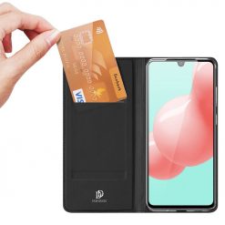 Peňaženkové puzdro Dux Ducis Skin Pro čierne – Samsung Galaxy A41 | Kryty na mobil Kryty na mobil | Peňaženkové puzdro Dux Ducis Skin Pro čierne – Samsung Galaxy A41 | Kryty na mobil