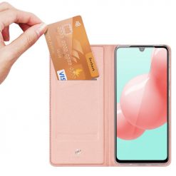 Peňaženkové puzdro Dux Ducis Skin Pro ružové – Samsung Galaxy A41 | Kryty na mobil Kryty na mobil | Peňaženkové puzdro Dux Ducis Skin Pro ružové – Samsung Galaxy A41 | Kryty na mobil