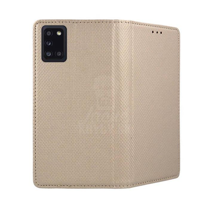 Knižkové puzdro Smart Case Book zlaté – Samsung Galaxy A31 | Kryty na mobil Kryty na mobil | Knižkové puzdro Smart Case Book zlaté – Samsung Galaxy A31 | Kryty na mobil