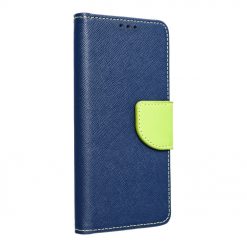 Kryty na mobil | Peňaženkové puzdro Fancy Book modro-limetkové – Huawei Y5p | Kryty na mobil