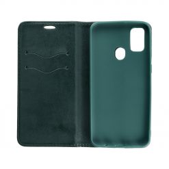Knižkové puzdro Magnet Book zelené – Samsung Galaxy M21 | Kryty na mobil Kryty na mobil | Knižkové puzdro Magnet Book zelené – Samsung Galaxy M21 | Kryty na mobil