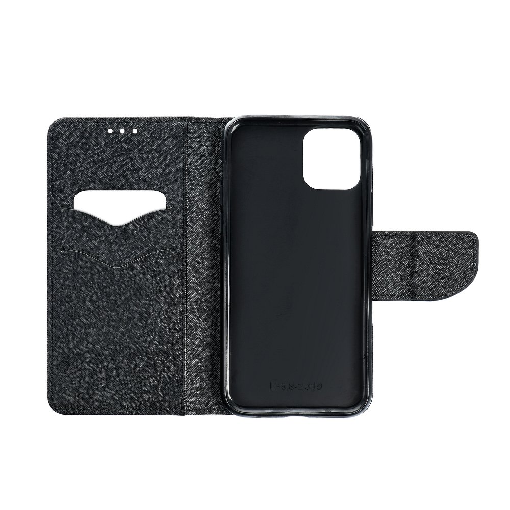 Peňaženkové puzdro Fancy Book čierne – iPhone 12 / iPhone 12 Pro | Kryty na mobil Kryty na mobil | Peňaženkové puzdro Fancy Book čierne – iPhone 12 / iPhone 12 Pro | Kryty na mobil