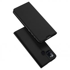 Kryty na mobil | Peňaženkové puzdro Dux Ducis Skin Pro čierne – Samsung Galaxy A21s | Kryty na mobil