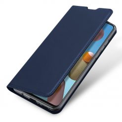 Kryty na mobil | Peňaženkové puzdro Dux Ducis Skin Pro modré – Samsung Galaxy A21s | Kryty na mobil