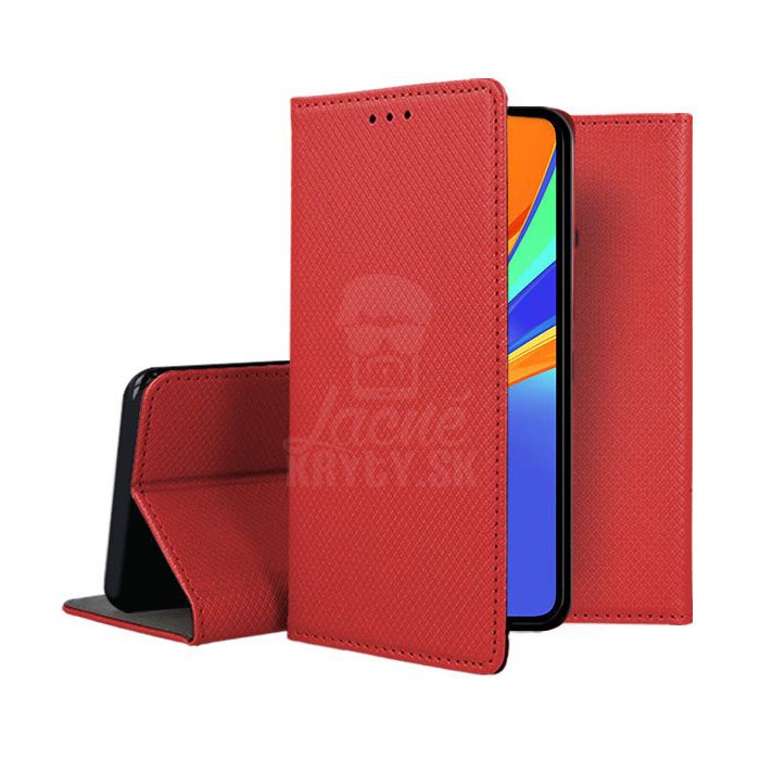 Knižkové puzdro Smart Case Book červené – Xiaomi Redmi 9C | Kryty na mobil Kryty na mobil | Knižkové puzdro Smart Case Book červené – Xiaomi Redmi 9C | Kryty na mobil