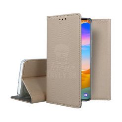 Kryty na mobil | Knižkové puzdro Smart Case Book zlaté – LG Velvet | Kryty na mobil