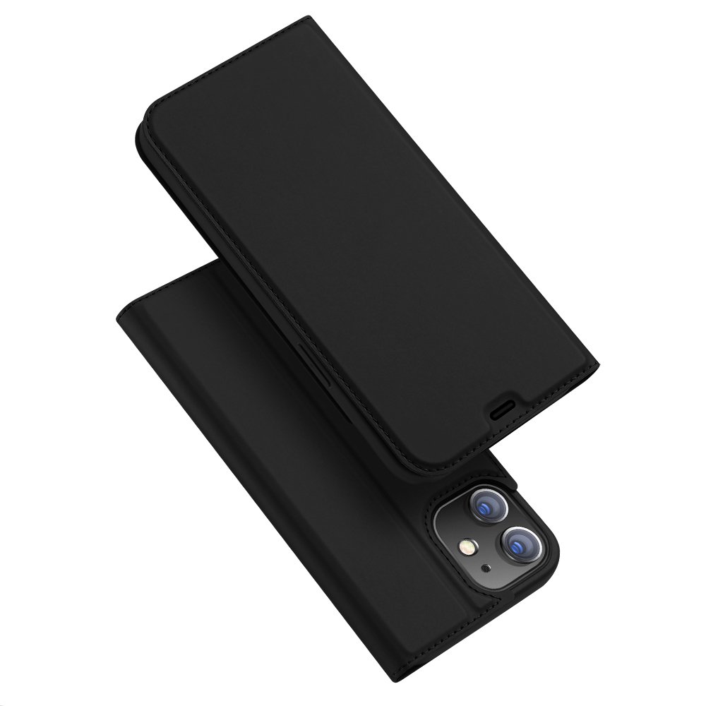 Peňaženkové puzdro Dux Ducis Skin Pro čierne – Apple iPhone 12 Mini | Kryty na mobil Kryty na mobil | Peňaženkové puzdro Dux Ducis Skin Pro čierne – Apple iPhone 12 Mini | Kryty na mobil