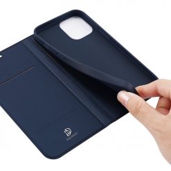 Peňaženkové puzdro Dux Ducis Skin Pro modré – Apple iPhone 12 Mini | Kryty na mobil Kryty na mobil | Peňaženkové puzdro Dux Ducis Skin Pro modré – Apple iPhone 12 Mini | Kryty na mobil