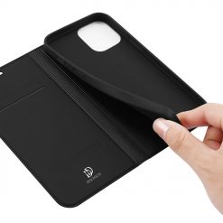 Kryty na mobil | Peňaženkové puzdro Dux Ducis Skin Pro čierne – Apple iPhone 12 Pro Max | Kryty na mobil