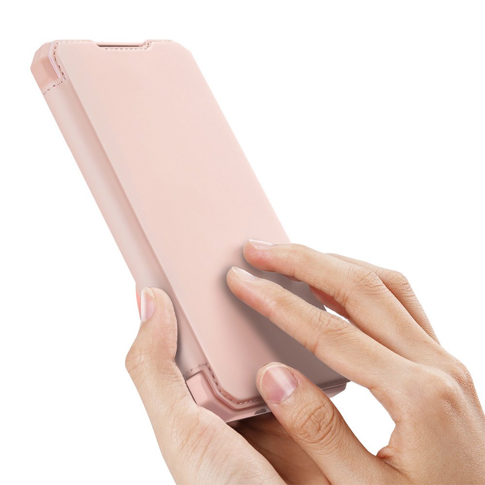 Peňaženkové puzdro Dux Ducis Skin X ružové – Samsung Galaxy A41 | Kryty na mobil Kryty na mobil | Peňaženkové puzdro Dux Ducis Skin X ružové – Samsung Galaxy A41 | Kryty na mobil