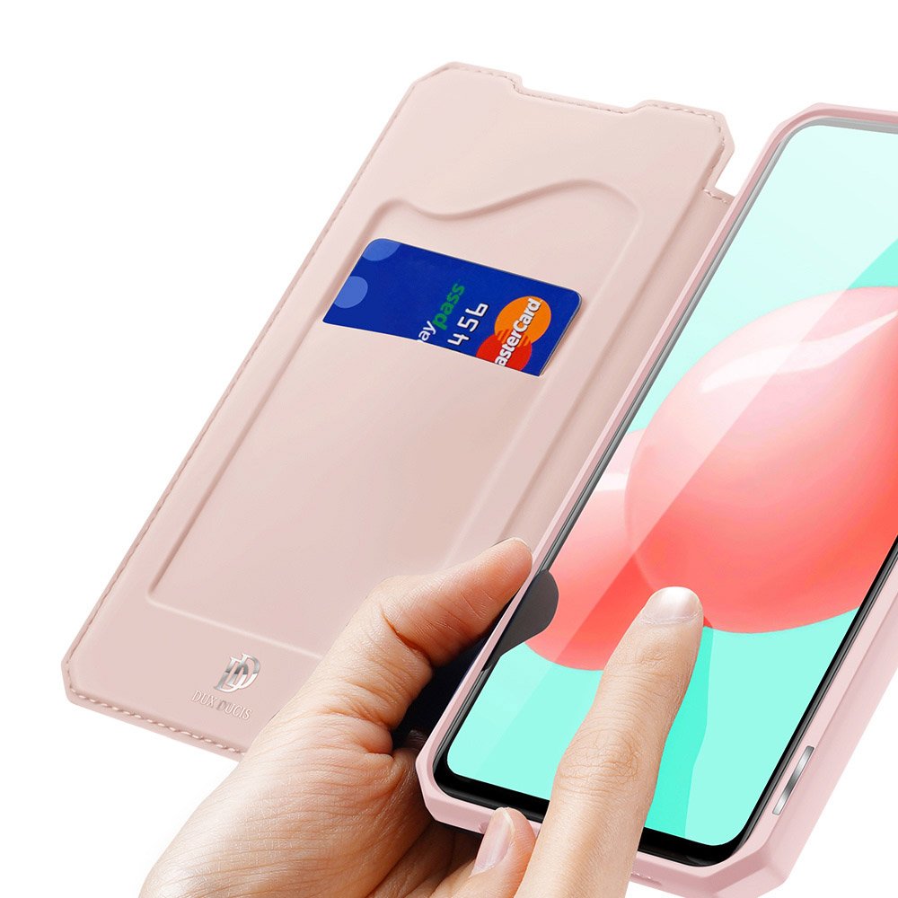 Peňaženkové puzdro Dux Ducis Skin X ružové – Samsung Galaxy A41 | Kryty na mobil Kryty na mobil | Peňaženkové puzdro Dux Ducis Skin X ružové – Samsung Galaxy A41 | Kryty na mobil