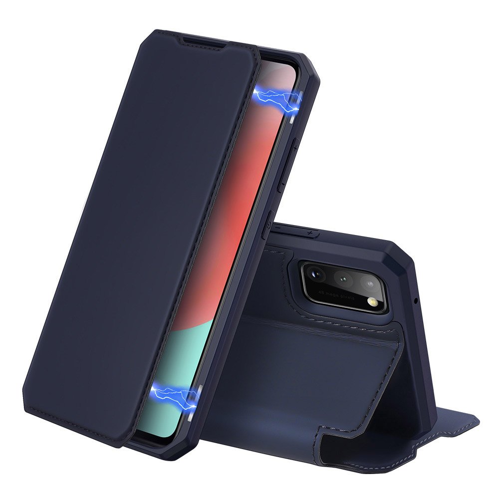 Peňaženkové puzdro Dux Ducis Skin X modré – Samsung Galaxy A41 | Kryty na mobil Kryty na mobil | Peňaženkové puzdro Dux Ducis Skin X modré – Samsung Galaxy A41 | Kryty na mobil