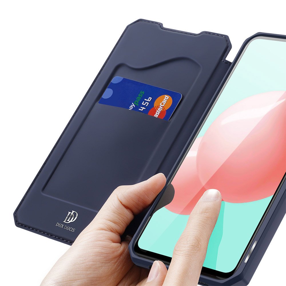 Peňaženkové puzdro Dux Ducis Skin X modré – Samsung Galaxy A41 | Kryty na mobil Kryty na mobil | Peňaženkové puzdro Dux Ducis Skin X modré – Samsung Galaxy A41 | Kryty na mobil