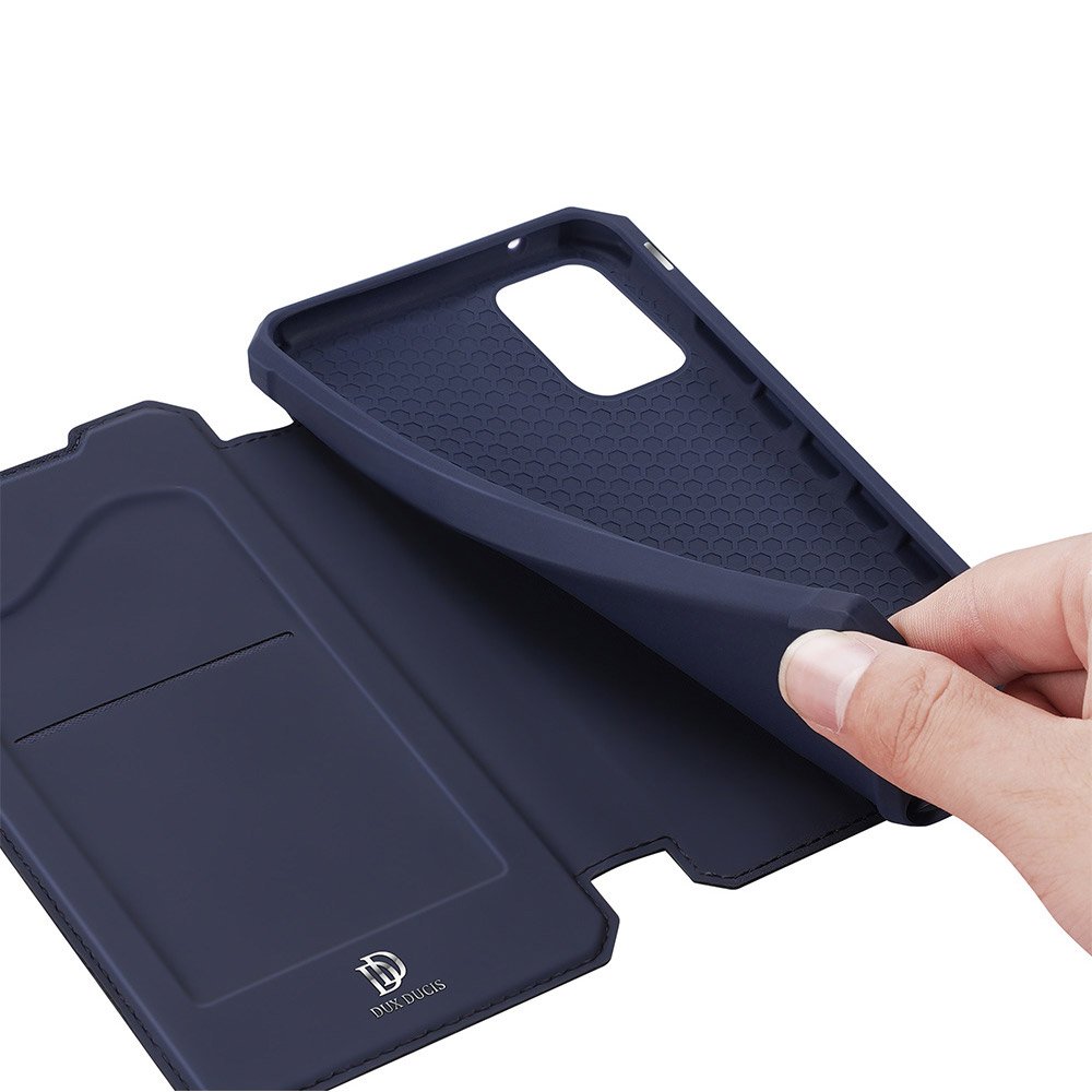 Peňaženkové puzdro Dux Ducis Skin X modré – Samsung Galaxy A41 | Kryty na mobil Kryty na mobil | Peňaženkové puzdro Dux Ducis Skin X modré – Samsung Galaxy A41 | Kryty na mobil