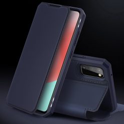 Peňaženkové puzdro Dux Ducis Skin X modré – Samsung Galaxy A41 | Kryty na mobil Kryty na mobil | Peňaženkové puzdro Dux Ducis Skin X modré – Samsung Galaxy A41 | Kryty na mobil