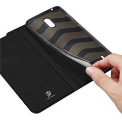 Kryty na mobil | Peňaženkové puzdro Dux Ducis Skin Pro čierne – Nokia 1.3 | Kryty na mobil
