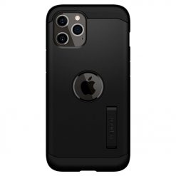 Kryty na mobil | Zadný kryt Spigen Tough Armor čierny – Apple iPhone 12 / iPhone 12 Pro | Kryty na mobil