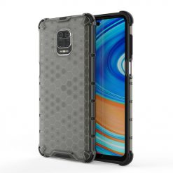 Kryty na mobil | Odolný kryt Honeycomb Armor čierny – Xiaomi Redmi Note 9S / Redmi Note 9 Pro | Kryty na mobil