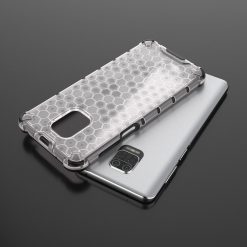 Kryty na mobil | Odolný kryt Honeycomb Armor transparentný – Xiaomi Redmi Note 9S / Redmi Note 9 Pro | Kryty na mobil