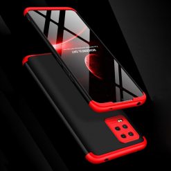 Obojstranné puzdro 360 Full body protection čierno-červené – Xiaomi Mi 10 Lite