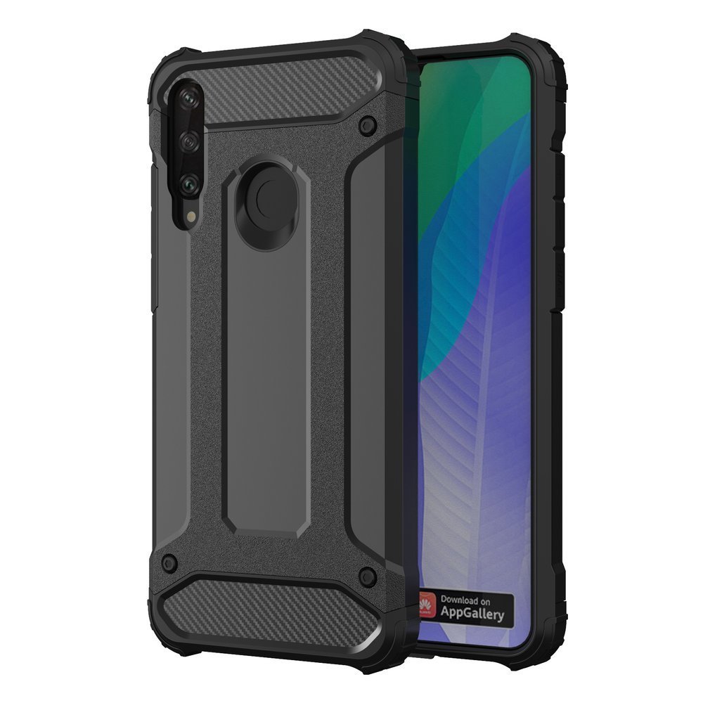 Odolný kryt Hybrid Armor čierny – Hyawei Y6p | Kryty na mobil Kryty na mobil | Odolný kryt Hybrid Armor čierny – Hyawei Y6p | Kryty na mobil