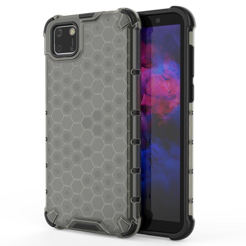 Odolný kryt Honeycomb Armor čierny – Huawei Y5p | Kryty na mobil Kryty na mobil | Odolný kryt Honeycomb Armor čierny – Huawei Y5p | Kryty na mobil