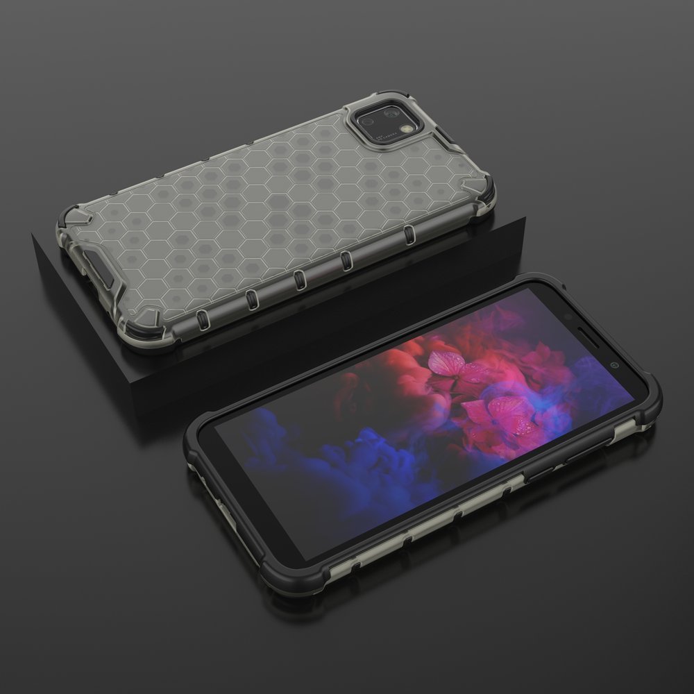 Odolný kryt Honeycomb Armor čierny – Huawei Y5p | Kryty na mobil Kryty na mobil | Odolný kryt Honeycomb Armor čierny – Huawei Y5p | Kryty na mobil