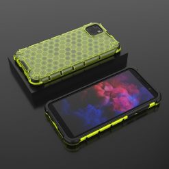Kryty na mobil | Odolný kryt Honeycomb Armor zelený – Huawei Y5p | Kryty na mobil