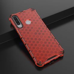 Kryty na mobil | Odolný kryt Honeycomb Armor červený – Huawei Y6p | Kryty na mobil
