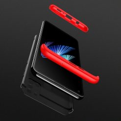 Kryty na mobil | Obojstranné puzdro 360 Full body protection čierno-červené – Samsung Galaxy A21s | Kryty na mobil
