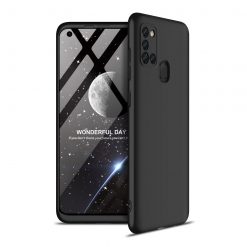 Kryty na mobil | Obojstranné puzdro 360 Full body protection čierne – Samsung Galaxy A21s | Kryty na mobil
