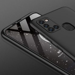 Kryty na mobil | Obojstranné puzdro 360 Full body protection čierne – Samsung Galaxy A21s | Kryty na mobil