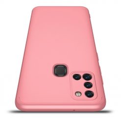 Kryty na mobil | Obojstranné puzdro 360 Full body protection ružové – Samsung Galaxy A21s | Kryty na mobil
