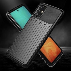 Kryty na mobil | Odolný kryt Thunder Armor čierny – Samsung Galaxy A21s | Kryty na mobil
