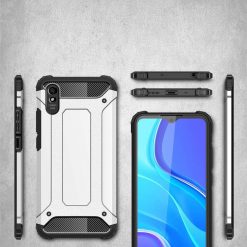 Kryty na mobil | Odolný kryt Hybrid Armor strieborný – Xiaomi Redmi 9A / 9AT | Kryty na mobil