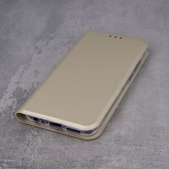 Kryty na mobil | Knižkové puzdro Smart Skin zlaté – Xiaomi Redmi 8 | Kryty na mobil