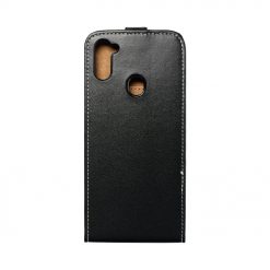 Kryty na mobil | Vyklápacie flipové puzdro Flip Flexi Čierne – Samsung Galaxy M11 | Kryty na mobil