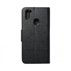 Kryty na mobil | Peňaženkové puzdro Fancy Book čierne – Samsung Galaxy M11 | Kryty na mobil