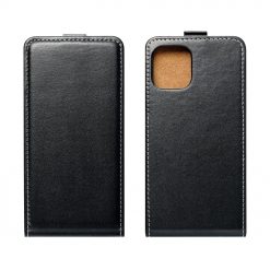 Kryty na mobil | Vyklápacie flipové puzdro Flip Flexi čierne – iPhone 12 Mini | Kryty na mobil