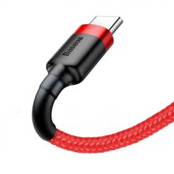 Kryty na mobil | Dátový Kábel Baseus Cafule Cable Usb / Usb-C Qc3.0 3A 1M Červený | Kryty na mobil