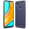 Kryty na mobil | Zadný kryt Carbon čierny – Xiaomi Redmi 9C | Kryty na mobil