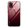 Kryty na mobil | Sklenený kryt Gradient glass modro-čierny – Samsung Galaxy A21s | Kryty na mobil