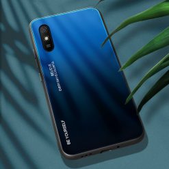 Sklenený kryt Gradient glass modro-čierny – Xiaomi Redmi 9A / Redmi 9AT | Kryty na mobil Kryty na mobil | Sklenený kryt Gradient glass modro-čierny – Xiaomi Redmi 9A / Redmi 9AT | Kryty na mobil